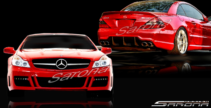 Custom Mercedes SL  Convertible Body Kit (2009 - 2012) - $1990.00 (Manufacturer Sarona, Part #MB-093-KT)